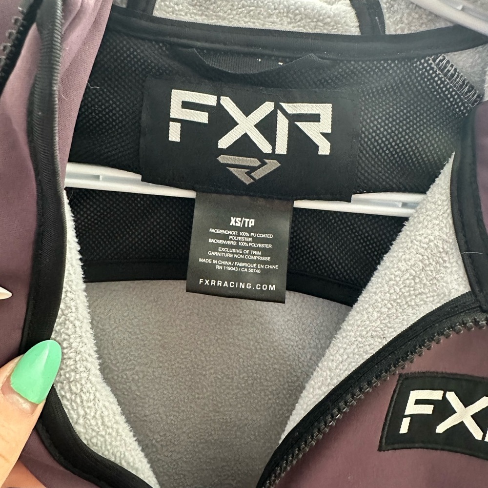 FXR Purple and Black Jacket